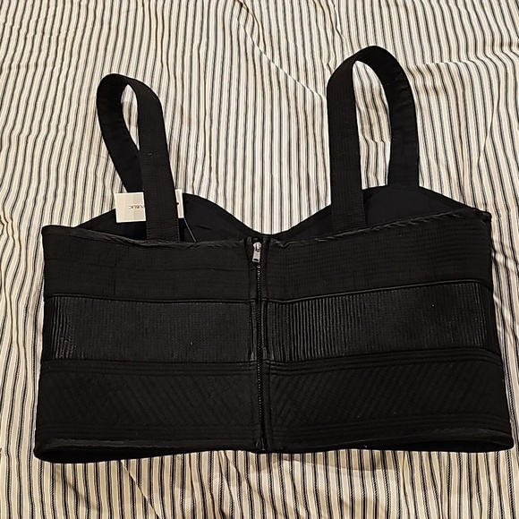 NWT Banana Republic Black Bustier 8 - Picture 4 of 5